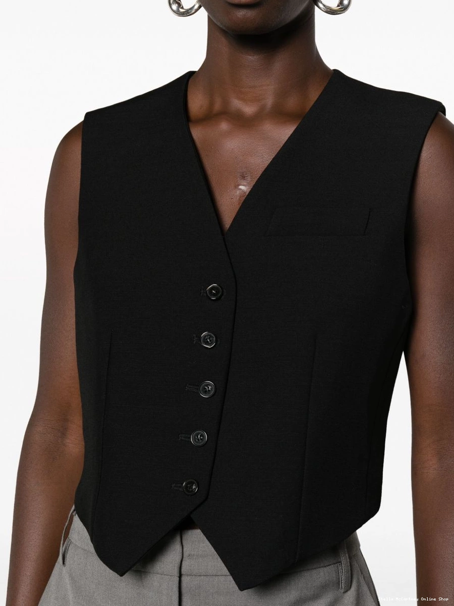 Cheap Stella sleeveless Women McCartney virgin wool vest 0330